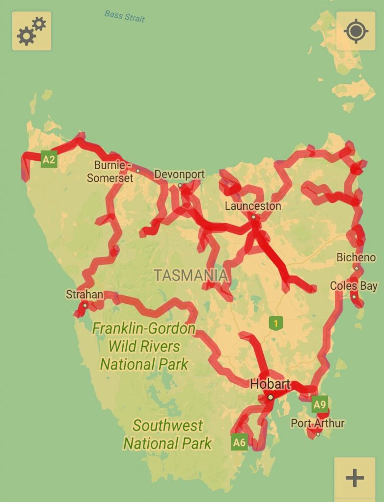 Travelled Tasmania