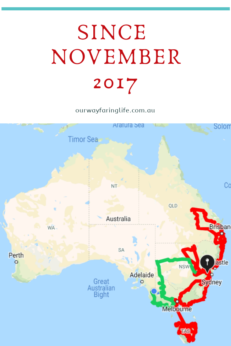 Travel Map Australia